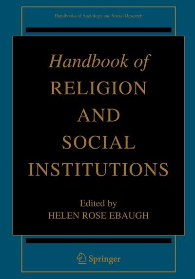 Handbook of Religion and Social Institutions