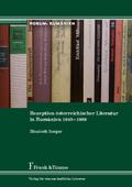 Rezeption österreichischer Literatur in Rumänien 1