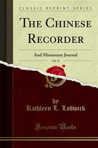 The Chinese Recorder