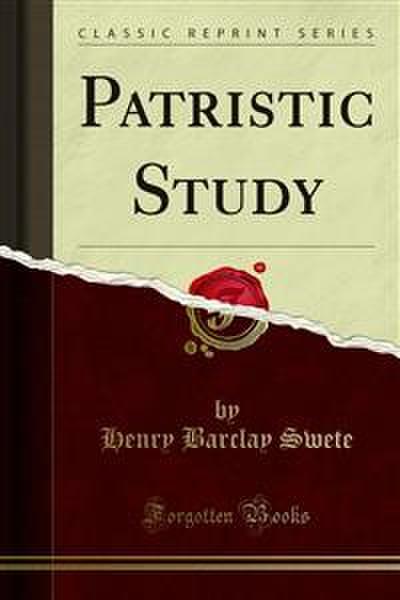Patristic Study (eBook, PDF) - Henry Barclay Swete