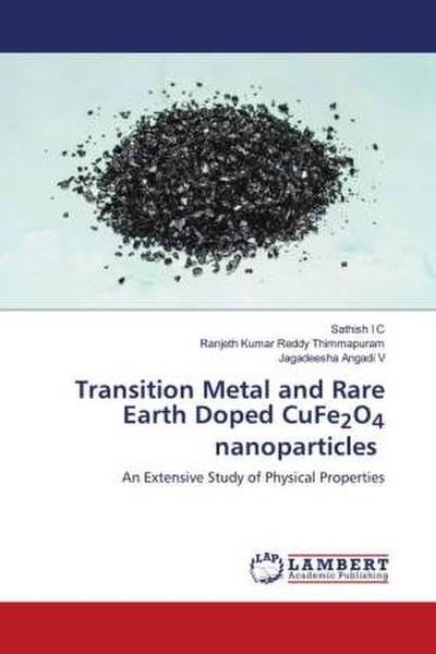 Transition Metal and Rare Earth Doped CuFe2O4 nanoparticles