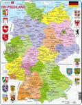 Deutschland (politisch) (Kinderpuzzle)