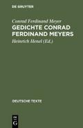 Gedichte Conrad Ferdinand Meyers