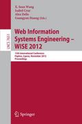 Web Information Systems Engineering - WISE 2012