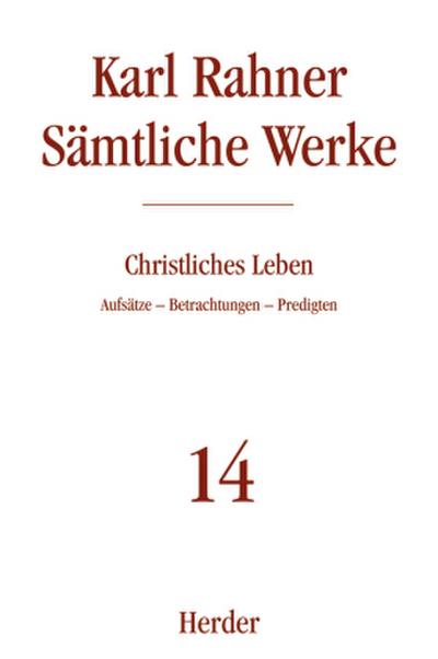 Karl Rahner Sämtliche Werke