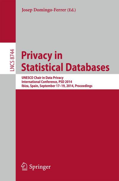 Privacy in Statistical Databases