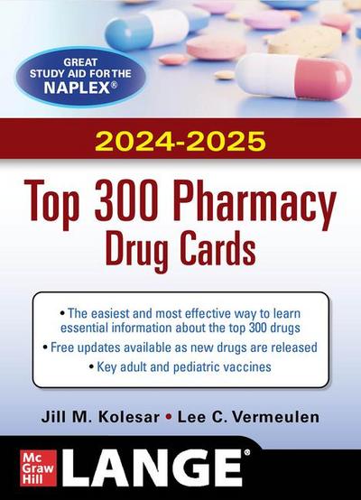 McGraw Hill’s 2024/2025 Top 300 Pharmacy Drug Cards