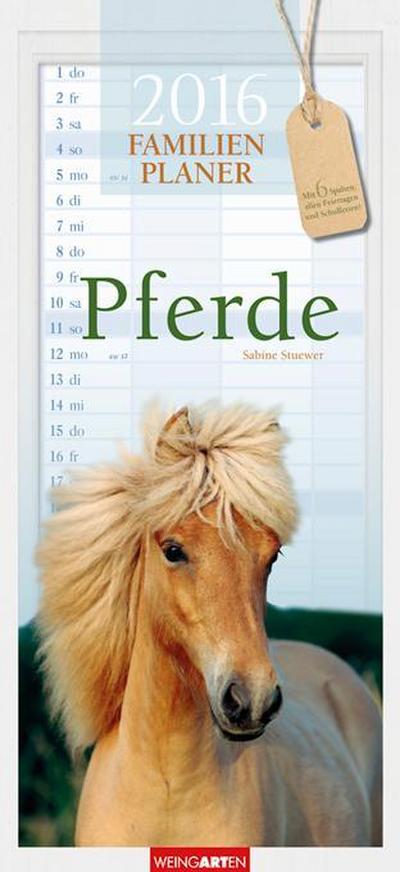 Familienplaner Pferde 2016