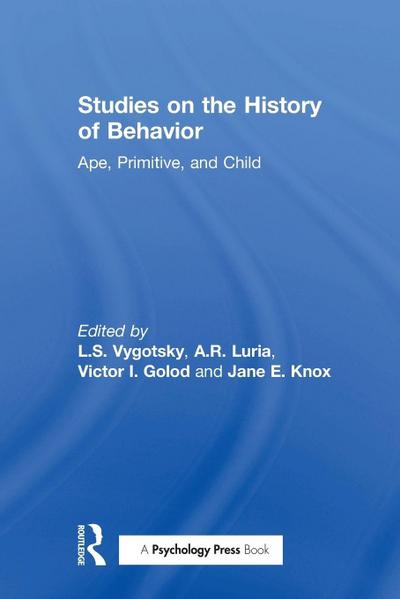 Studies on the History of Behavior