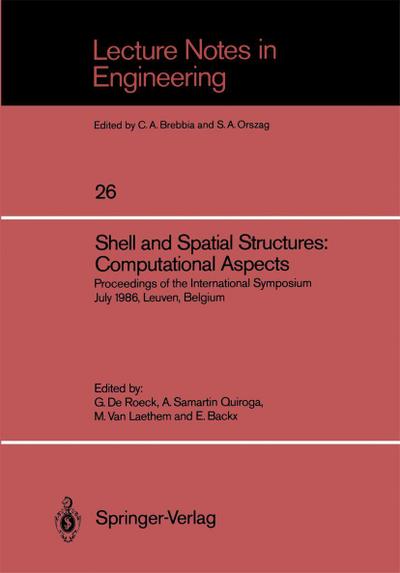 Shell and Spatial Structures: Computational Aspects