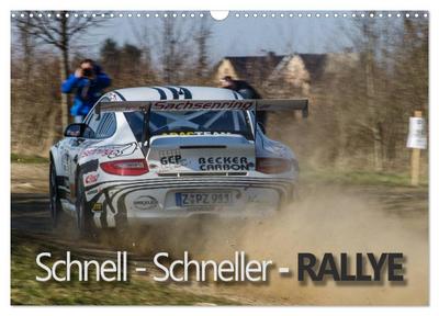 Schnell - Schneller - Rallye (Wandkalender 2026 DIN A3 quer), CALVENDO Monatskalender