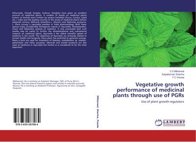Vegetative growth performance of medicinal plants through use of PGRs