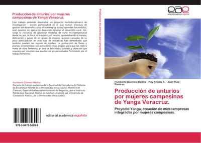 Producción de anturios por mujeres campesinas de Yanga Veracruz.