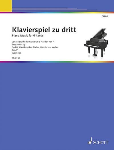 Klavierspiel zu dritt