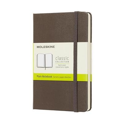 Moleskine Earth Brown Notebook Pocket Plain Hard
