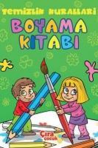 Temizlik Kurallari Boyama Kitabi