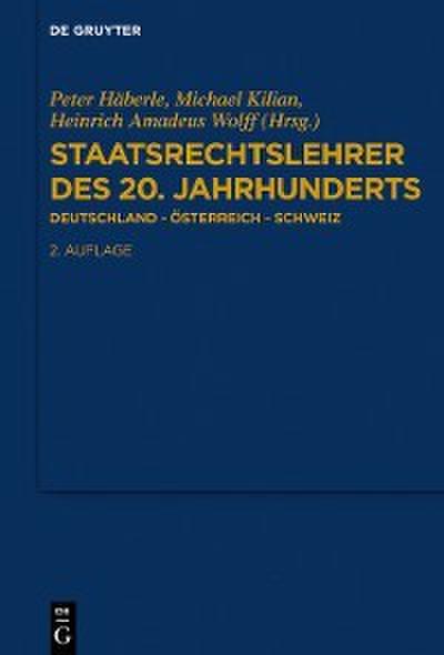 Staatsrechtslehrer des 20. Jahrhunderts
