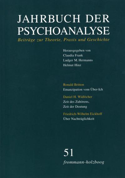 Jahrbuch der Psychoanalyse / Band 51