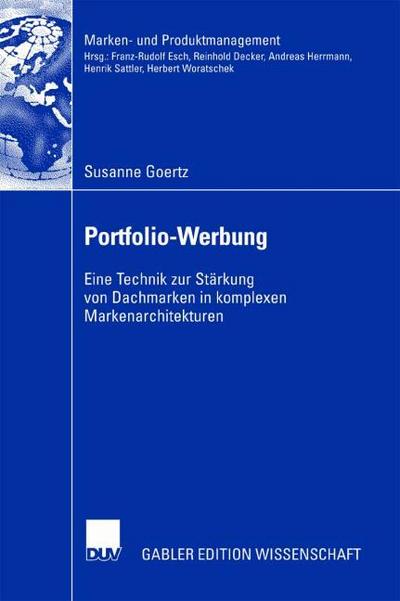 Portfolio-Werbung
