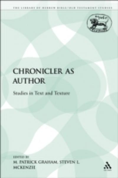 Chronicler as Author