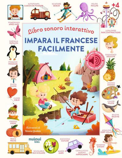 Impara il francese facilmente. Libro sonoro interattivo