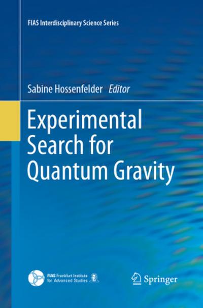 Experimental Search for Quantum Gravity