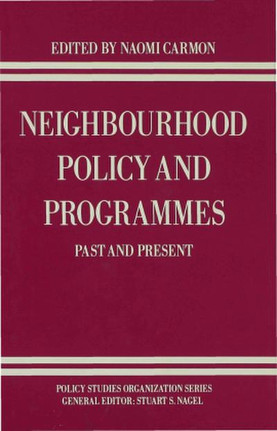 Neighbourhood Policy and Programmes