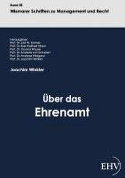 Über das Ehrenamt