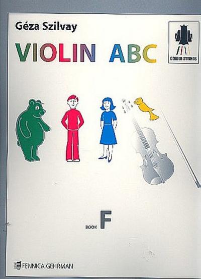 Colour Strings Violin ABC book F