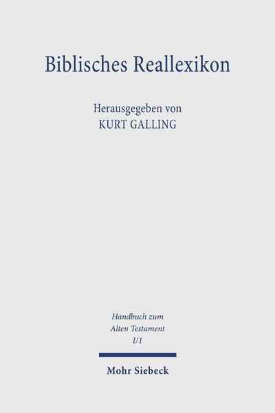 Biblisches Reallexikon