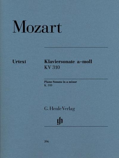 Mozart, Wolfgang Amadeus - Klaviersonate a-moll KV 310 (300d)