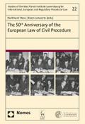 The 50th Anniversary of the European Law of Civil 