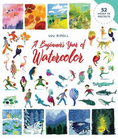 A Beginner’s Year of Watercolor