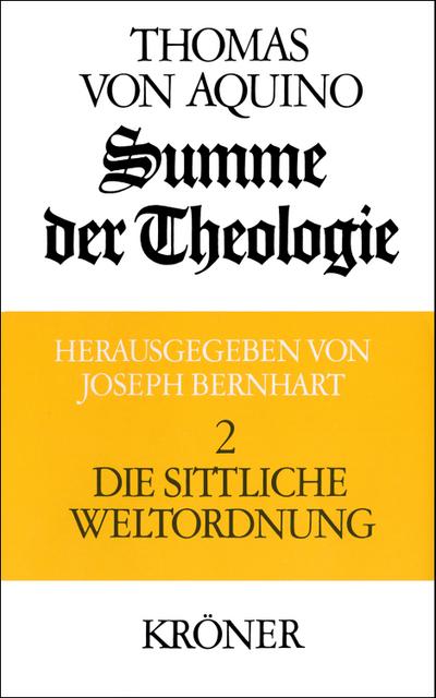 Die sittliche Weltordnung
