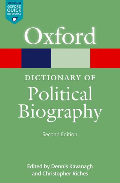 A Dictionary of Political Biography