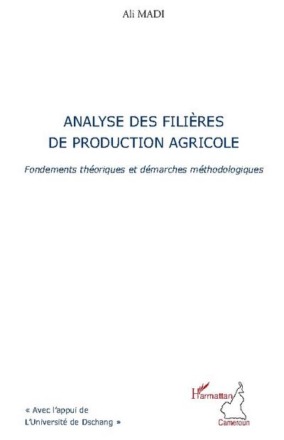 Analyse des filières de production agricole