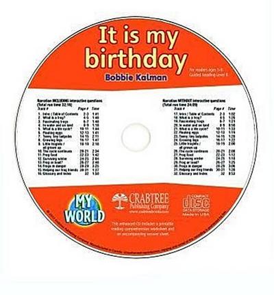 It Is My Birthday - CD Only