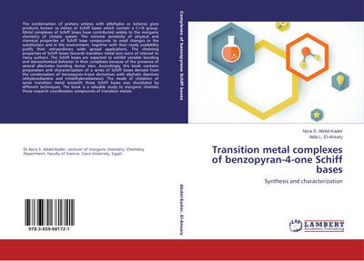 Transition metal complexes of benzopyran-4-one Schiff bases