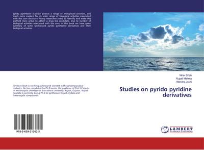 Studies on pyrido pyridine derivatives