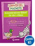 Lernspiel-Pockets - Konzentrations-Rätsel für die 