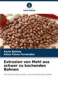 Extrusion von Mehl aus schwer zu kochenden Bohnen
