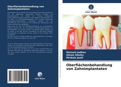 Oberflächenbehandlung von Zahnimplantaten