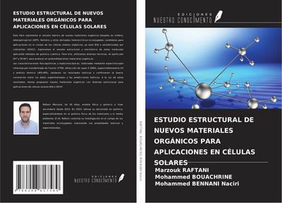 ESTUDIO ESTRUCTURAL DE NUEVOS MATERIALES ORGÁNICOS PARA APLICACIONES EN CÉLULAS SOLARES