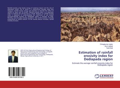 Estimation of rainfall erosivity index for Dediapada region