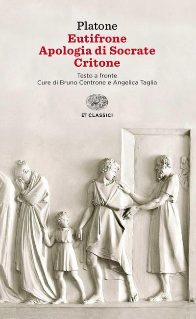 Eutifrone-Apologia di Socrate-Critone. Testo greco a fronte