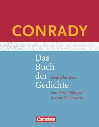 Conrady: Das Buch der Gedichte. Gedichtband