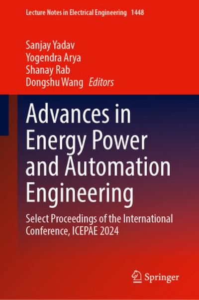 Advances in Energy Power and Automation Engineering