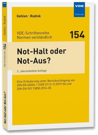 Not-Halt oder Not-Aus?