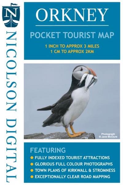 Fry, V: Nicolson Orkney Pocket Tourist Map