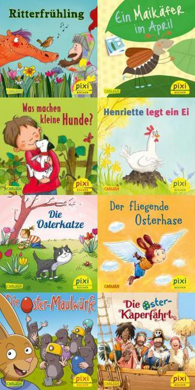Pixi-8er-Set 308: Pixi liebt den Frühling (8x1 Exemplar)
